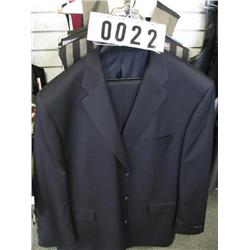 SUPER 110'S NAVY COLOR COAT AND PANT (54 LONG 49W)