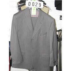 SUPER 110'S GREY COLOR COAT AND PANT (46REG 39W)