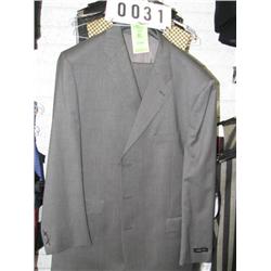 SUPER 110'S GREY COLOR COAT AND PANT (50LONG 44W)