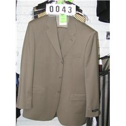 SUPER 110'S BROWN COLOR COAT AND PANT (42LONG 35W)