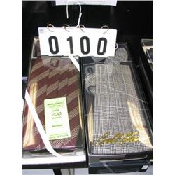 ASSORTED TIES AND CUMBERBUNS IN PACKAGE