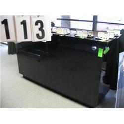 BLACK FORMICA COUNTER
