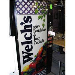 DIXIE NARCO 8 FLAVOR VENDINING MACHINE-MODEL 368 W/COIN AND DOLLAR BILL SLOT