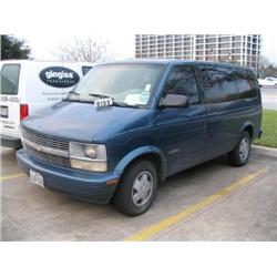 1998 CHEVY ASTRO VAN VIN# 1GNDM19W3WB177682