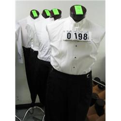 3/4 TORSO CLOTHED MANEQUIN W/STAND