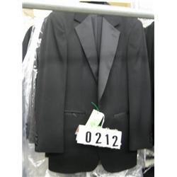NEW "JEAN YVES" BLACK TUXEDO COAT AND PANT