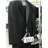 Image 1 : NEW "GEOFFREY BEENE" BLACK COAT AND PANT TUXEDO