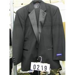 NEW "LORD WEST" BLACK TUXEDO COAT AND PANT