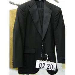 NEW "BILL BLASS" BLACK TUXEDO COAT AND PANT