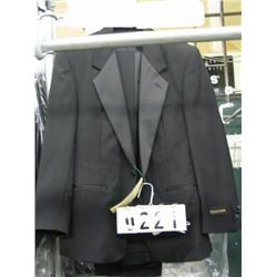 NEW "GIORGIO BISSONI" BLACK TUXEDO COAT AND PANT