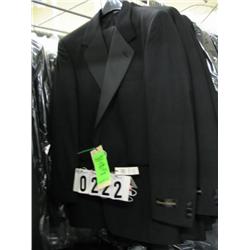 NEW "GIORGIO BISSONI" BLACK TUXEDO COAT AND PANT