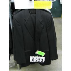 NEW "GIORGIO BISSONI" BLACK TUXEDO COAT AND PANT