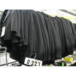 MENS POLY-NOTCH,POLY-PEAK AND POLY-ETON BLACK COATS