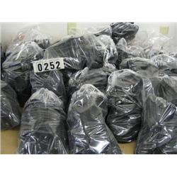 ASSORTED SIZES & STYLES OF BLACK LACE UP SHOES