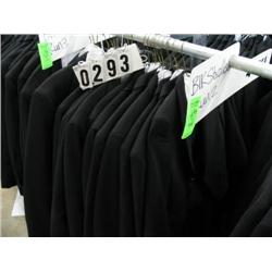 GINGISS-BLACK STROLLER TUXEDO COATS