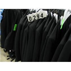 GINGISS-BLACK STROLLER TUXEDO COATS