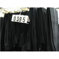 BLACK PLEATED PANTS