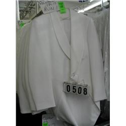 WHITE RAINBOW TUXEDO COATS