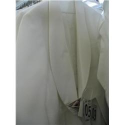 WHITE RAINBOW TUXEDO COATS