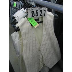 WHITE TUXEDO VEST,CUMBERBUNS AND BOWTIES