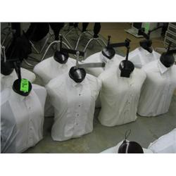 1/2 WALL MOUNT MANEQUIN WITH SHIRT