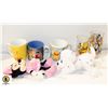 Image 1 : DISNEY STUFFIES, CUPS AND GLASS ES