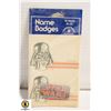 Image 1 : 1977 STAR WARS NAME TAGS DARTH VADER