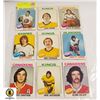 Image 1 : LOT OF 9 VINTAGE 1975 HOCKEY CARDS