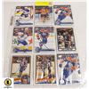 Image 1 : LOT OF 9 OILERS CARDS