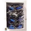 Image 1 : 12 PAIRS OF BLACK WITH ROYAL BLUE SUNGLASSES