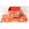 Image 1 : COCA COLA 2 PC COLLECTIBLE TINS