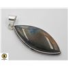 Image 1 : #29-NATURAL LABRADORITE PENDANT