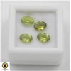 Image 1 : #146-GREEN PERIDOT GEMSTONE 3.85CT