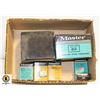 Image 1 : MASTERLOCK STEEL PADLOCKS- 30 PIECES- NEW IN BOX