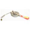 Image 1 : VINTAGE LUFKIN SURVEYORS MEASURING TAPE REEL