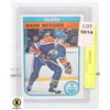 Image 1 : 1982-83 #117 WHA & NHL RECORD MARK MESSIER
