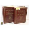 Image 1 : 2X 1956 WEBSTER'S NEW TWENTIETH CENTURY DICTIONARY