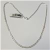 Image 1 : BZ1697-184 SILVER 18" SMALL CURB NECKLACE