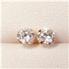 Image 1 : BZ1697-194 14K CZ EARRINGS