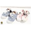 Image 1 : 2 NEW PAIRS OF NEW GIRLS SHOES SIZE 3