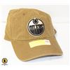 Image 1 : NEW OFFICIAL OILERS HAT-BROWN