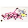 Image 1 : 4 MEDIUM DOG HARNESS LEASH