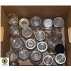 Image 1 : LOT OF OLD CANNING JARS. VARIOUS SIZES