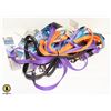 Image 1 : 10 MEDIUM DOG LEASHES ASST. COLORS