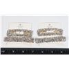 Image 1 : 2 SETS OF NEW SILVER RHINESTONE HAIR ACCESSORIES