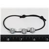 Image 1 : NEW VOLLEYBALL DESIGN ADJUSTABLE BRACELET