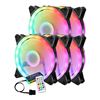 Image 1 : NEW 5 PACK RGB COOLING FANS, 120MM FOR COMPUTERS