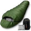 Image 1 : NEW SERENE LIFE MUMMY SLEEPING BAG WITH TRAVEL
