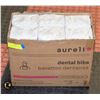 Image 1 : NEW CASE OF AURELIA DENTAL BIBS 500 BIBS PER CASE