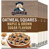 Image 1 : NEW CASE OF 6 QUAKER OATMEAL SQUARES MAPLE &